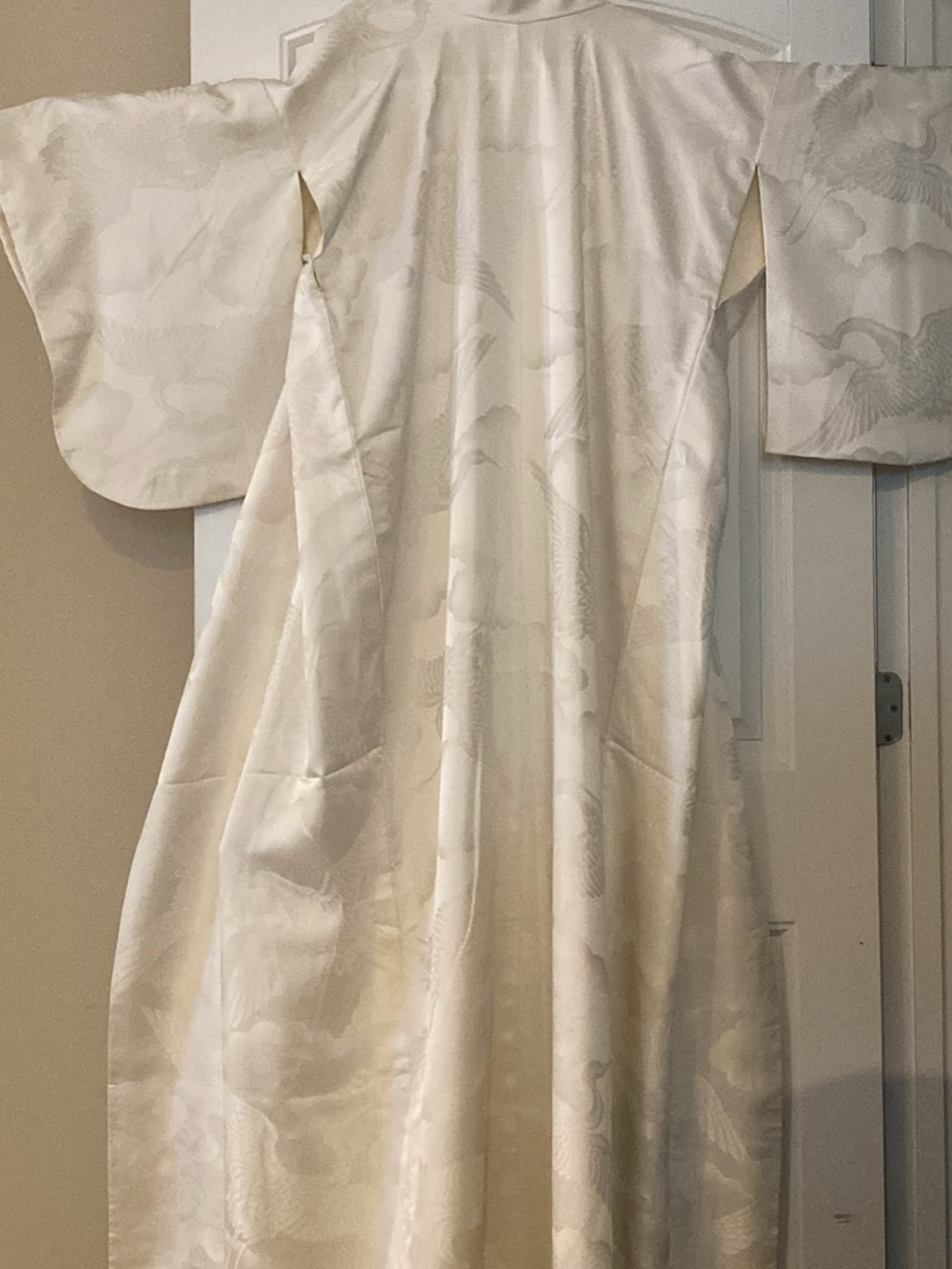 Japanese wedding kimono white